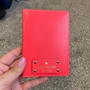 DISCONTINUED Kate Spade passport holder